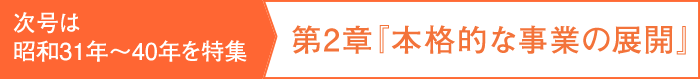 第２章は「本格的な事業の展開」