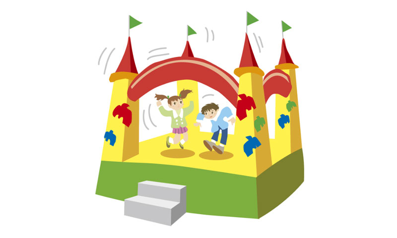 ふわふわパーク場