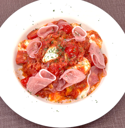 ツナッツァレラのトマトパスタ