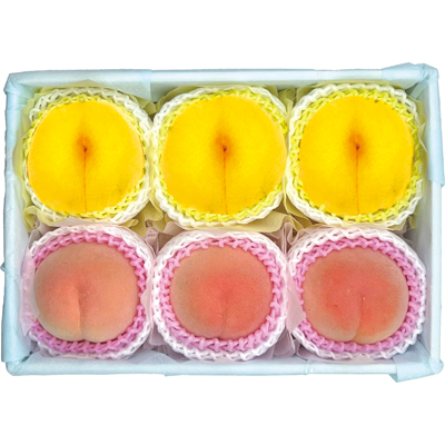 とよたの桃味比べ(桃・黄桃セット)