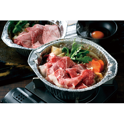 米沢牛すき焼鍋
