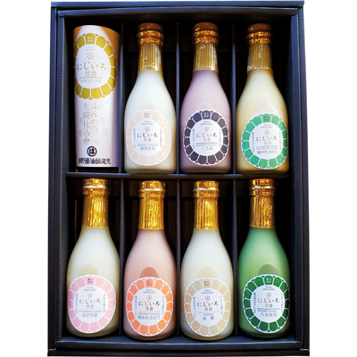 D にじいろ甘酒 冬の7色詰合せ