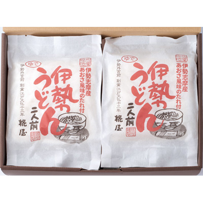 あおさタレ伊勢うどん 6袋詰合せ