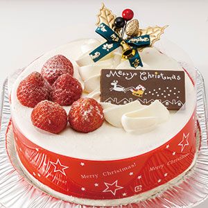 マジカル　クリスマスケーキ カタログNo【001】　約15cm